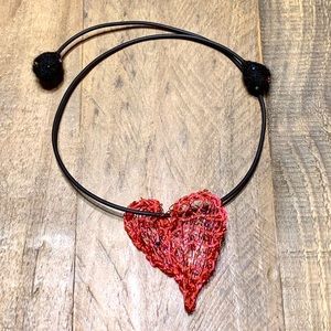 Heart Choker Necklace